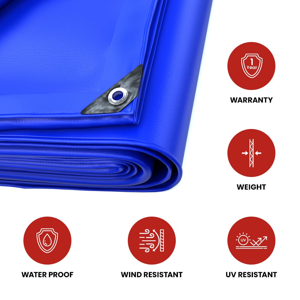 Economy Poly Tarp, Size: 8' x 10'