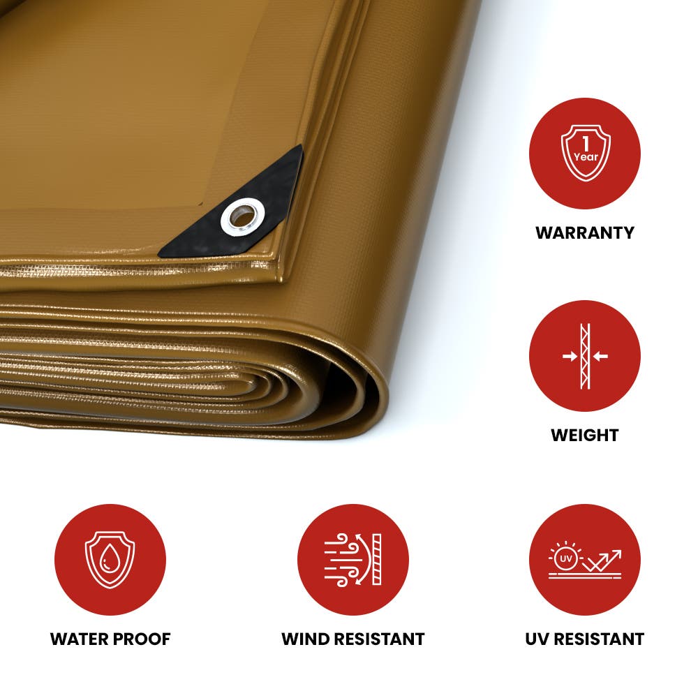 Economy Poly Tarp, Size: 5' x 7'