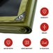 Super Heavy Duty Poly Tarp, Size: 10' x 12'