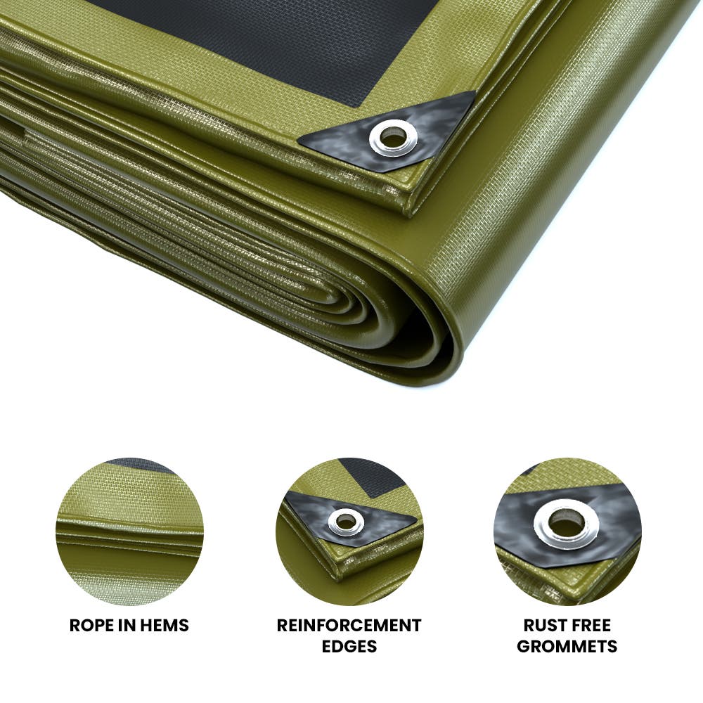 Medium Duty Poly Tarp, Size: 40' x 60'