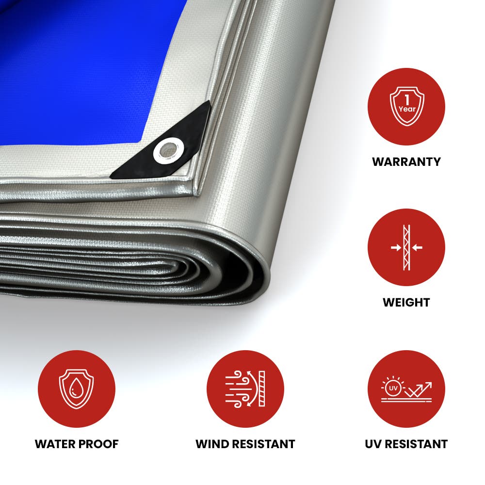 Economy Poly Tarp, Size: 10' x 12'