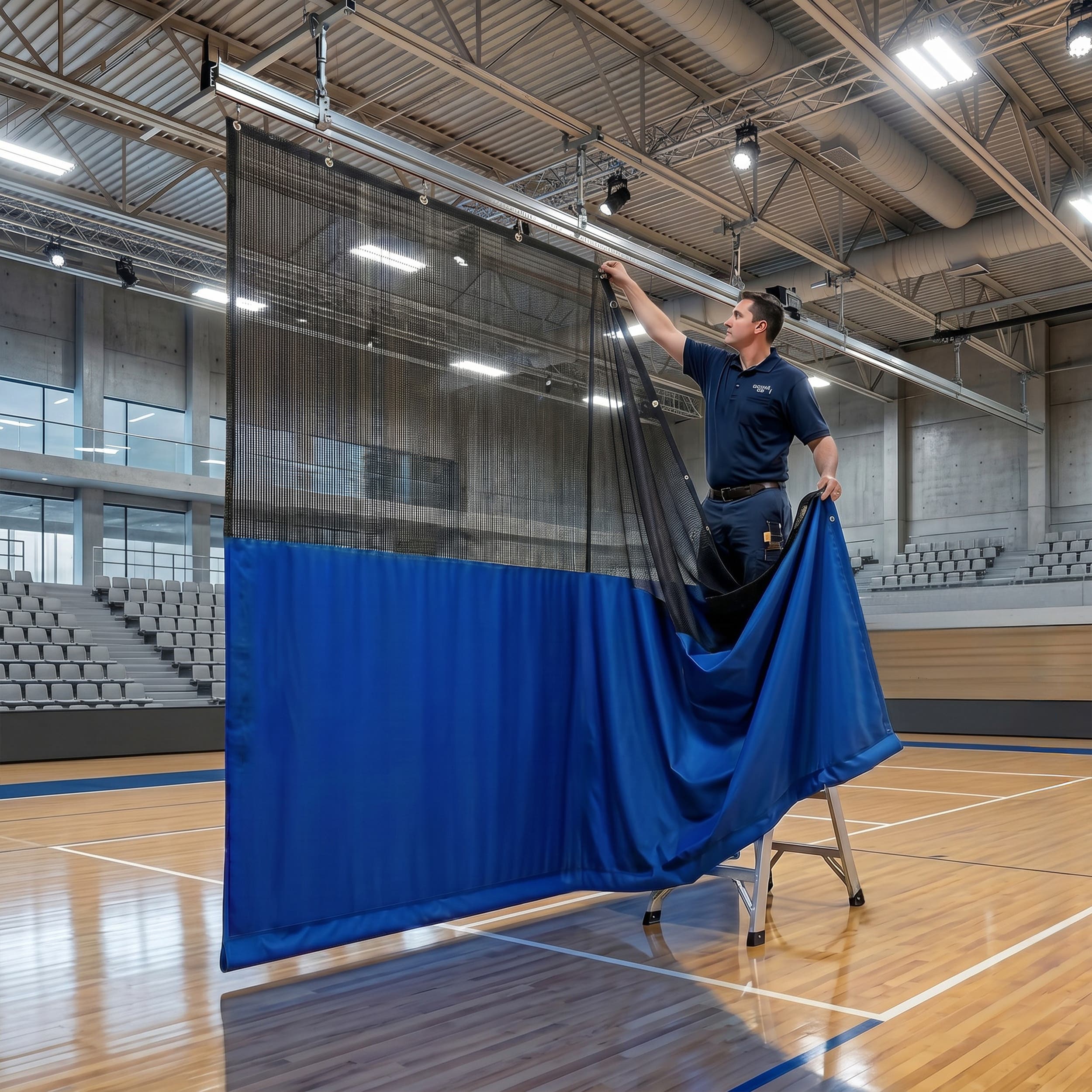 Gym Divider Curtain