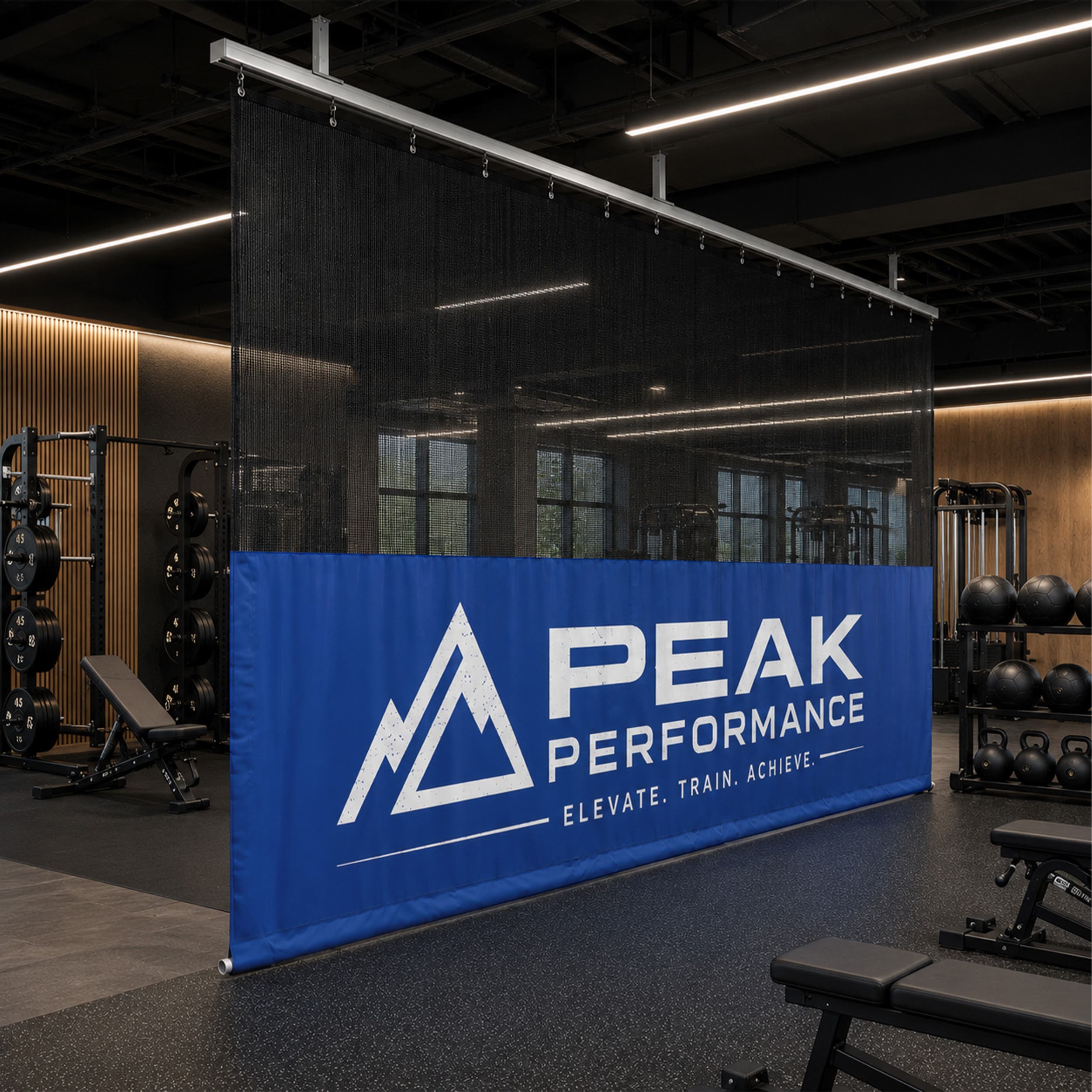 Gym Divider Curtain