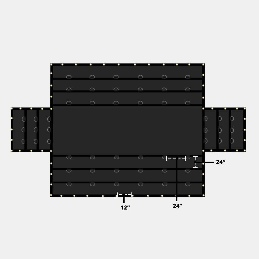 Lumber Tarp - Double Flap