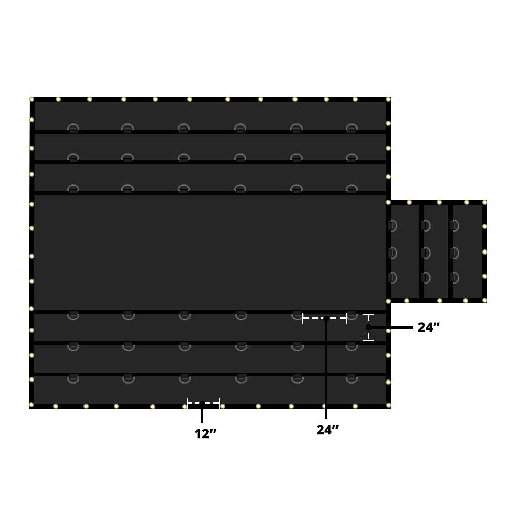 Lumber Tarp - Single Flap