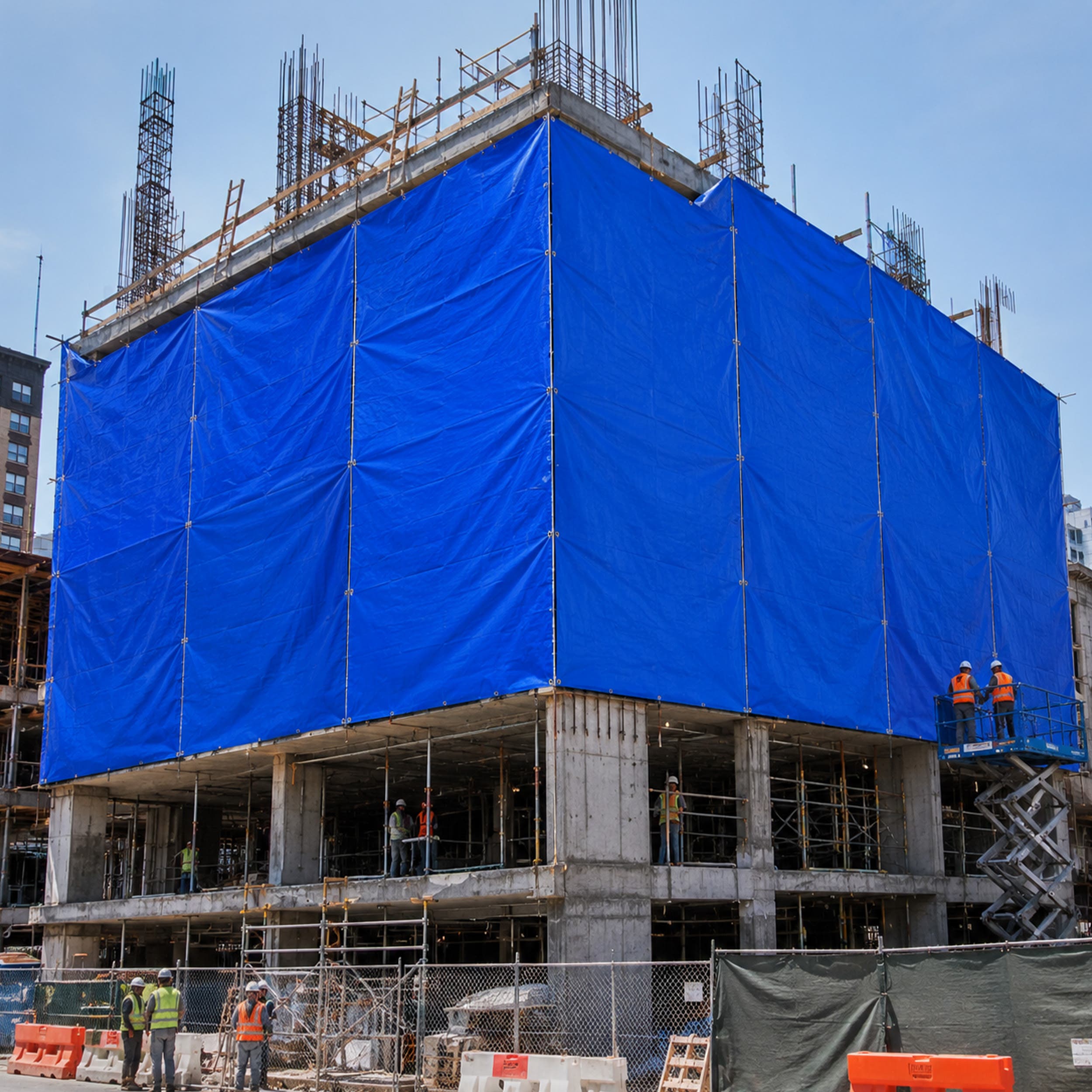 Custom Medium Duty Poly Tarp