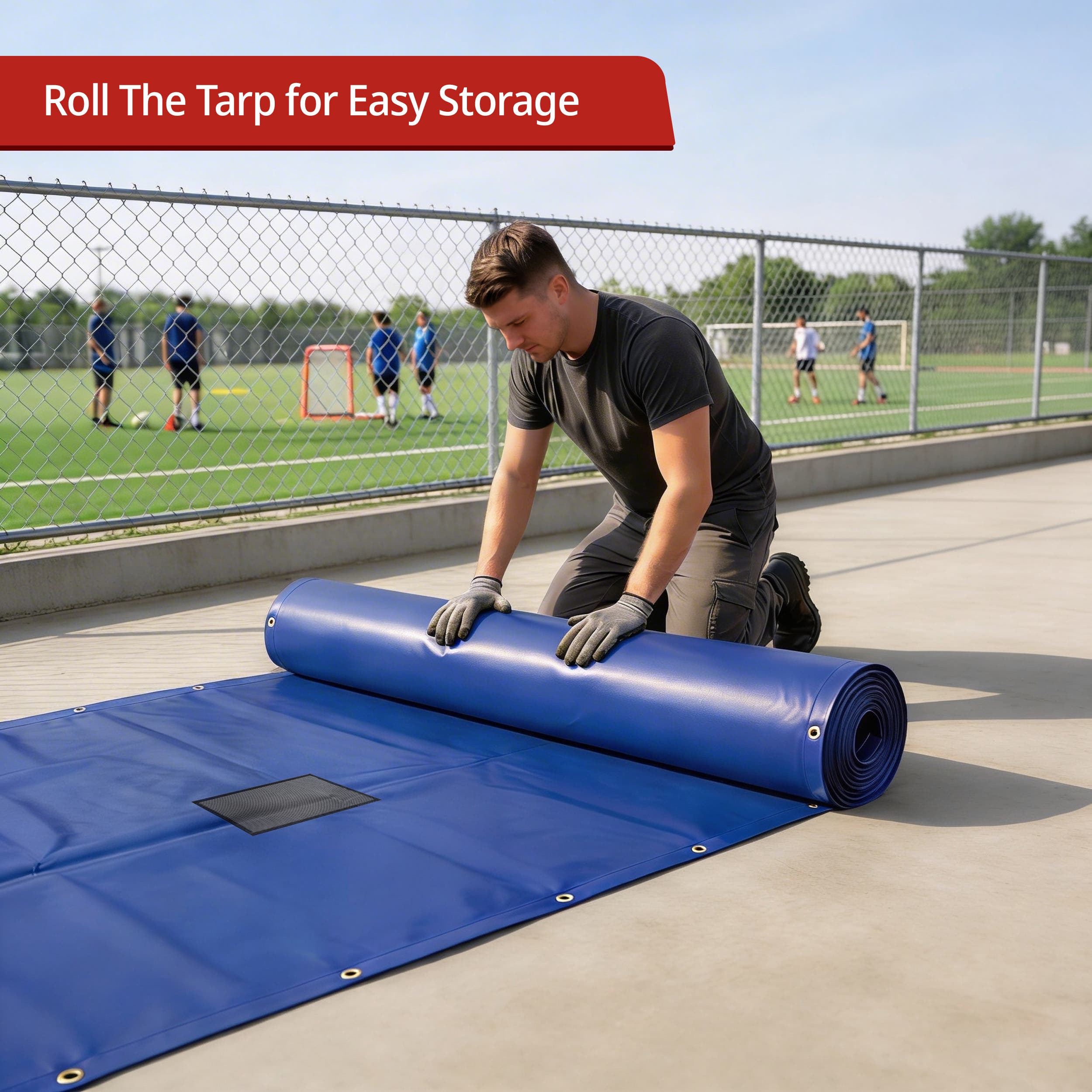 Permanent Fence Screen