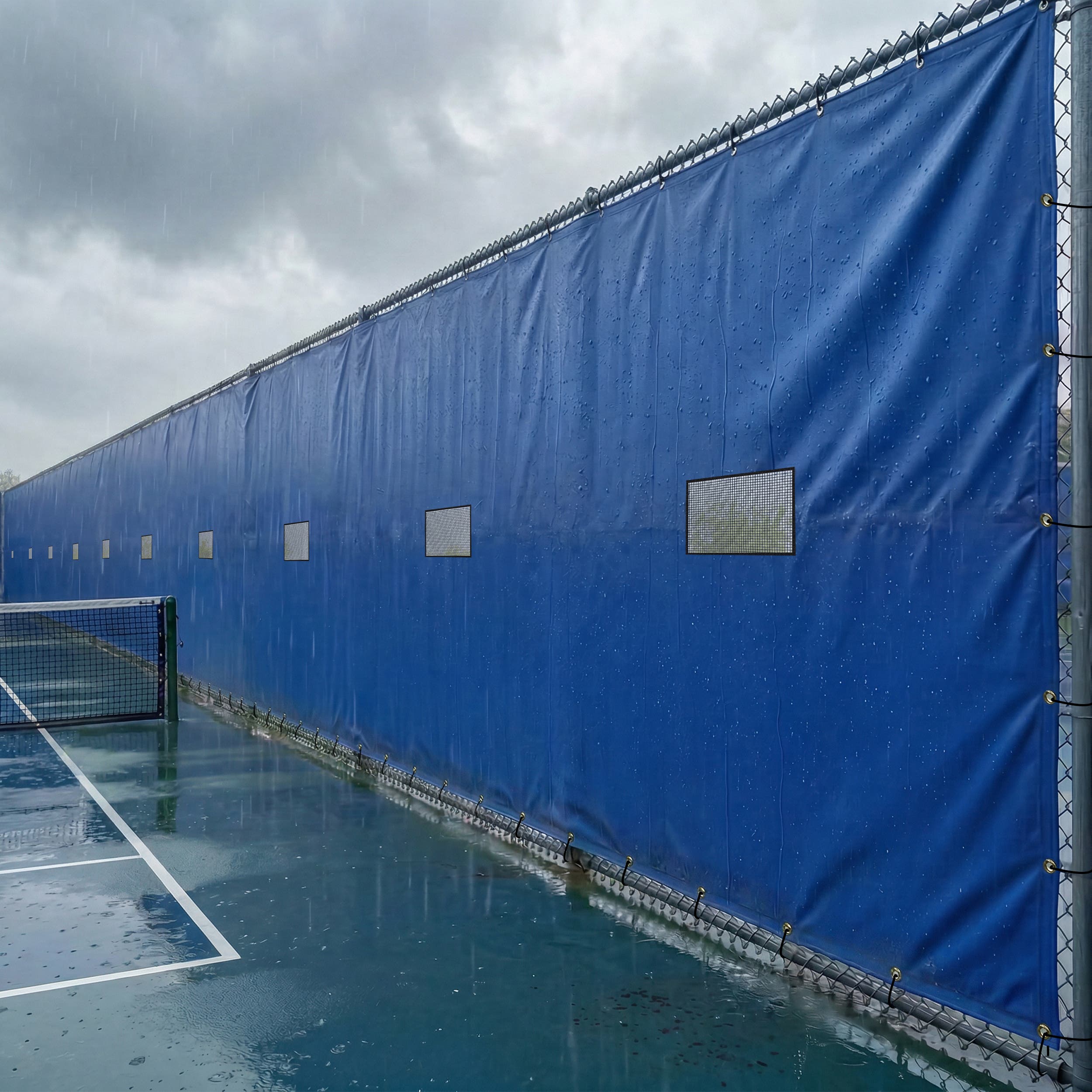 Permanent Fence Screen