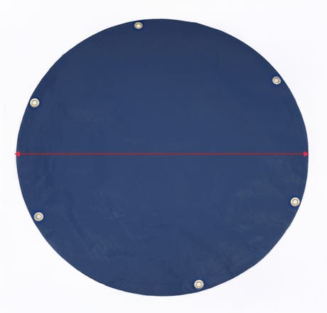 Custom Vinyl Tarp - Round
