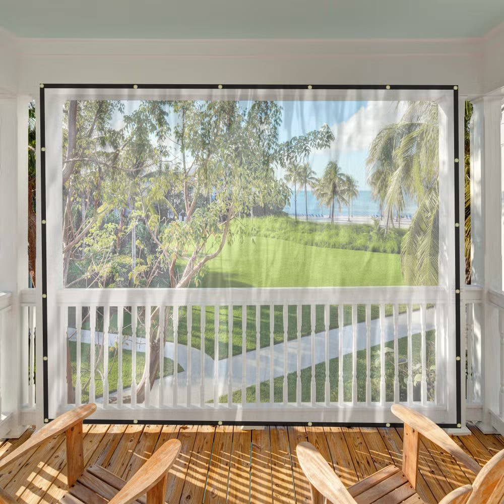 Clear Vinyl Tarp – Ships Free Today