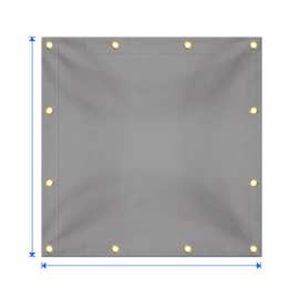product photo of Custom Medium Duty Vinyl Tarp