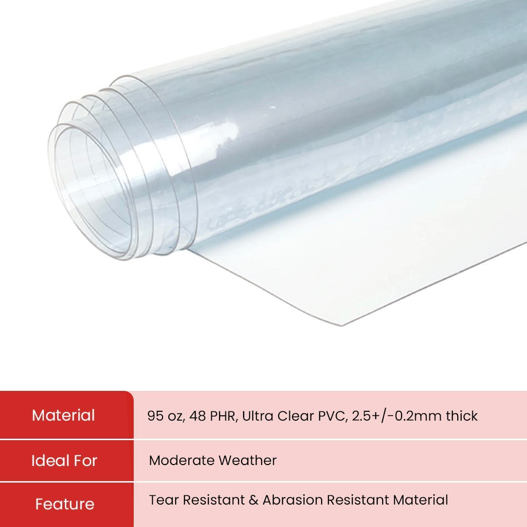 Vinyl Strip Door Curtain Kit