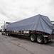 Custom Super Heavy Duty Vinyl Tarp - Gray