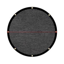product photo of Custom Heavy Duty Round Mesh Tarp - 60% Shade