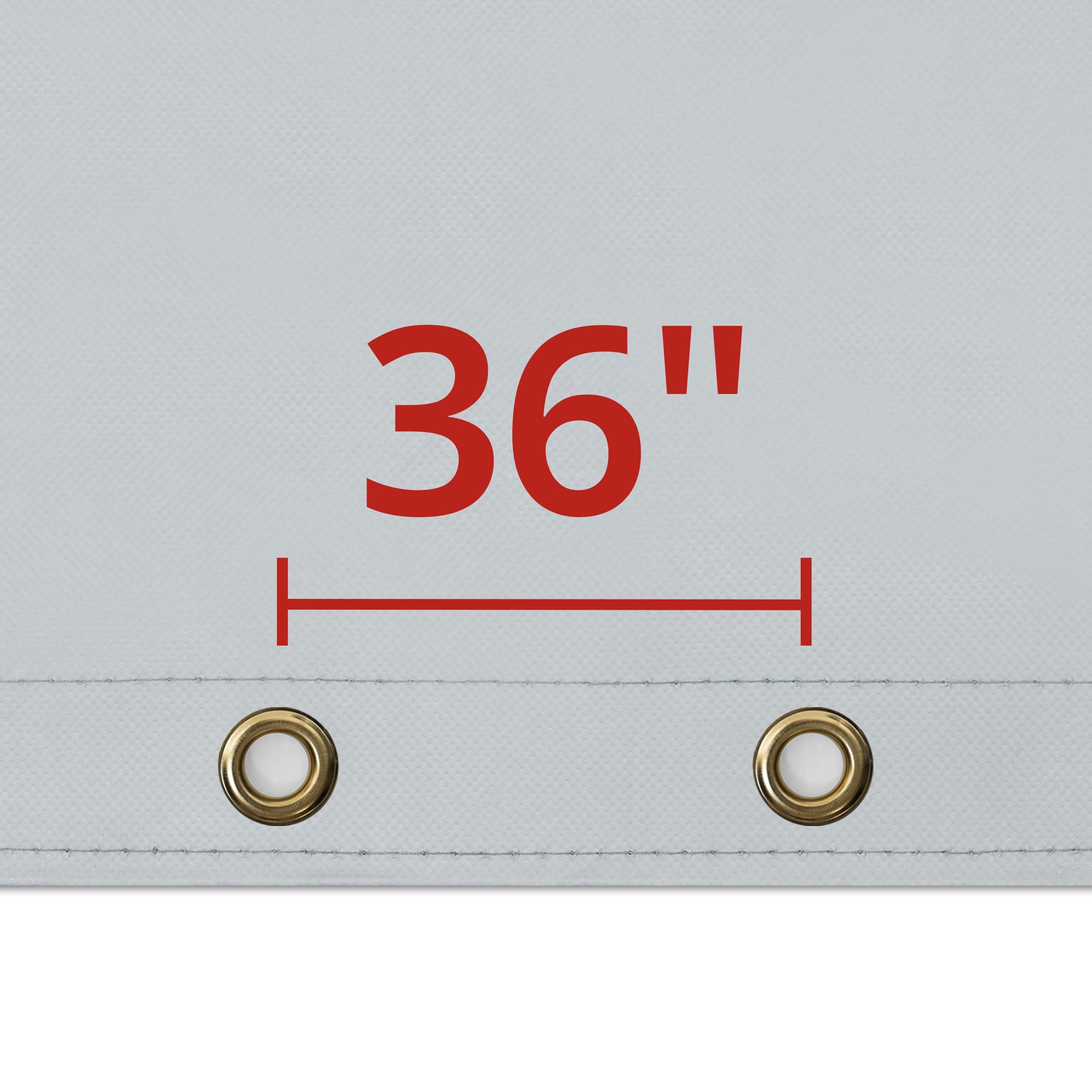 Grommets at 36"