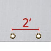 Grommets At 2 Ft