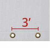 Spaced At 3 Ft