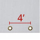 Spaced At 4 Ft