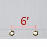 Spaced At 6 Ft