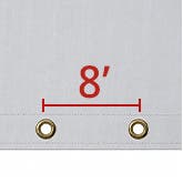 Spaced At 8 Ft