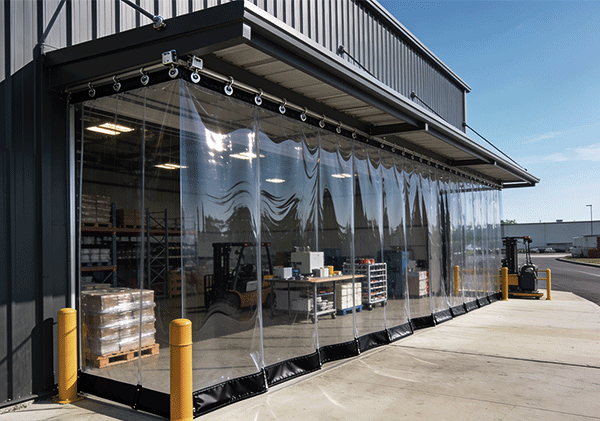 Tarps Usage Industrial Curtains